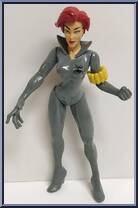 Black Widow from Marvel - Gold manufactured by Toy Biz [Loose]