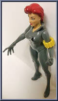 Black Widow from Marvel - Gold manufactured by Toy Biz [Loose]