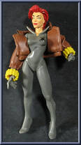 Black Widow from Marvel - Gold manufactured by Toy Biz [Loose]