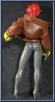 Black Widow from Marvel - Gold manufactured by Toy Biz [Loose]