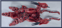 Carnage from Marvel - Shape Shifters manufactured by Toy Biz [Loose]