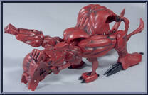 Carnage from Marvel - Shape Shifters manufactured by Toy Biz [Loose]