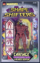 Carnage from Marvel - Shape Shifters manufactured by Toy Biz [Front]