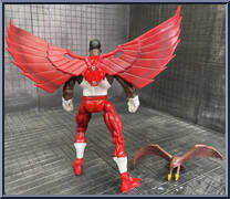 Falcon from Marvel - Gold manufactured by Toy Biz [Loose]