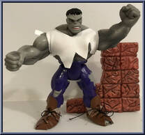 Grey Hulk from Marvel - Silver Age manufactured by Toy Biz [Loose]