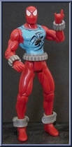 Scarlet Spider from Marvel - Overpower manufactured by Toy Biz [Loose]