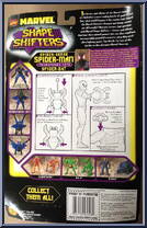 Spider-Man (Spider-Sense) from Marvel - Shape Shifters manufactured by Toy Biz [Back]