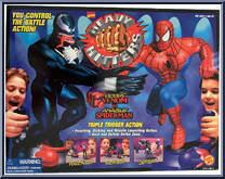 Vicious Venom vs Amazing Spider-Man from Marvel - Heavy Hitters manufactured by Toy Biz [Front]