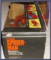 Amazing Spider-Man Car (Mystery Action) from Marvel - Basic Series manufactured by AHI [Back]