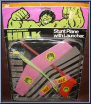 Incredible Hulk Stunt Plane Action Figure