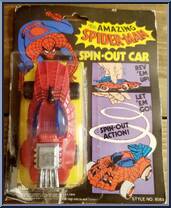 Spider-Man Spin-Out Car Action Figure