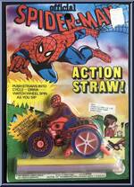 Spider-Man Action Straw! Action Figure