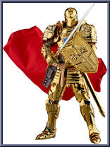 Iron Man (Medieval Knight Dynamic) (Golden) Action Figure