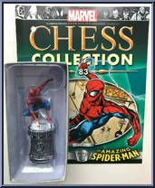 Amazing Spider-Man from Marvel Chess Collection - Basic Series manufactured by Eaglemoss [Front]
