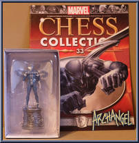 Archangel from Marvel Chess Collection - Basic Series manufactured by Eaglemoss [Front]