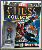 Spider-UK from Marvel Chess Collection - Basic Series manufactured by Eaglemoss [Front]