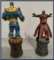 Star-Lord / Thanos from Marvel Chess Collection - Special manufactured by Eaglemoss [Loose]