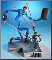 Mr. Fantastic from Marvel - Figure Factory - Series 2 manufactured by Toy Biz [Toy Biz]