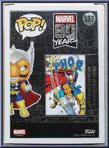 Beta Ray Bill (1st Appearance) from Marvel - 80 Years Pop! manufactured by Funko [Back]