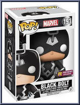 Black Bolt (Silver) from Marvel - Marvel Universe Pop! manufactured by Funko [Front]