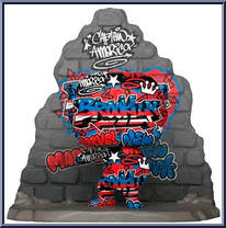 Captain America (Street Art) (Deluxe) Action Figure