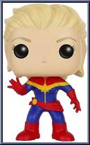 Captain Marvel from Marvel - Marvel Universe Pop! manufactured by Funko [Loose]