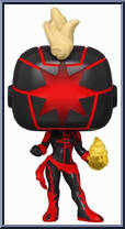 Dark Captain Marvel from Marvel - Marvel Universe Pop! manufactured by Funko [Loose]