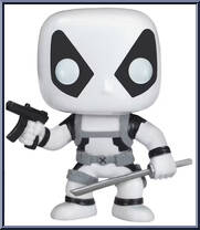 Deadpool (Black / White) from Marvel - Marvel Universe Pop! manufactured by Funko [Loose]