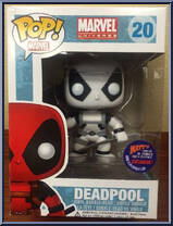 Deadpool (Black / White) from Marvel - Marvel Universe Pop! manufactured by Funko [Front]