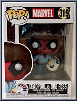 Deadpool (as Bob Ross) from Marvel - Marvel Universe Pop! manufactured by Funko [Front]