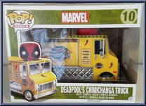 Deadpool's Chimichanga Truck (Yellow) from Marvel - Marvel Universe Pop! manufactured by Funko [Front]