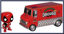 Deadpool's Chimichanga Truck (Red) from Marvel - Marvel Universe Pop! manufactured by Funko [Loose]