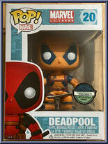 Deadpool (Orange) from Marvel - Marvel Universe Pop! manufactured by Funko [Front]