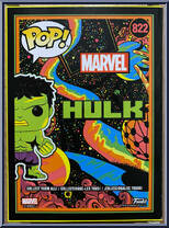 Hulk (Blacklight) from Marvel - Marvel Universe Pop! manufactured by Funko [Back]