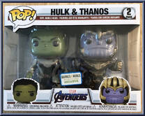 Hulk / Thanos from Marvel - Pop! Sets manufactured by Funko [Front]