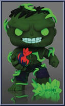 Immortal Hulk (Glow in the Dark) from Marvel - Marvel Universe Pop! manufactured by Funko [Loose]