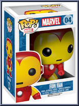 Iron Man (Red / Yellow) from Marvel - Marvel Universe Pop! manufactured by Funko [Front]