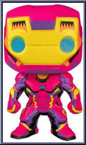 Iron Man (Blacklight) (Special Edition) from Marvel - Marvel Universe Pop! manufactured by Funko [Loose]
