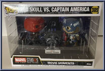 Red Skull vs. Captain America from Marvel - Marvel Stud10s Pop! manufactured by Funko [Front]