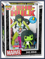 She-Hulk (No. 1) from Marvel - Comic Covers Pop! manufactured by Funko [Front]