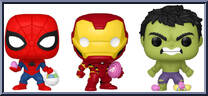 Spider-Man / Iron Man / Hulk (Easter) from Marvel - Pocket Pop! manufactured by Funko [Loose]