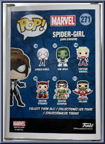 Spider-Girl (Anya Corazon) from Marvel - Marvel Universe Pop! manufactured by Funko [Back]