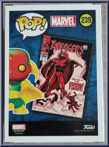 Vision (Avengers #57) from Marvel - Marvel Universe Pop! manufactured by Funko [Back]