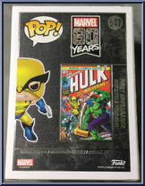 Wolverine (1st Appearance) from Marvel - 80 Years Pop! manufactured by Funko [Back]