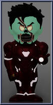 Zombie Iron Man (Glow in the Dark) Action Figure