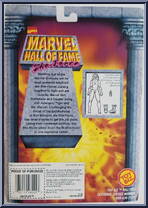 Dazzler from Marvel - Hall of Fame - She-Force - Series 3 manufactured by Toy Biz [Back]