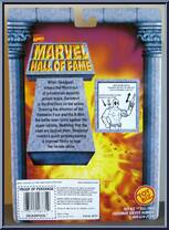 Deadpool from Marvel - Hall of Fame - Series 1 manufactured by Toy Biz [Back]