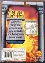 Iceman from Marvel - Hall of Fame - Series 2 manufactured by Toy Biz [Back]
