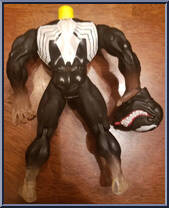 Venom from Marvel - Hall of Fame - Unmasked manufactured by Toy Biz [Loose]