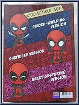 Deadpool (Collectible Set) from Marvel - Cosbaby manufactured by Hot Toys [Back]